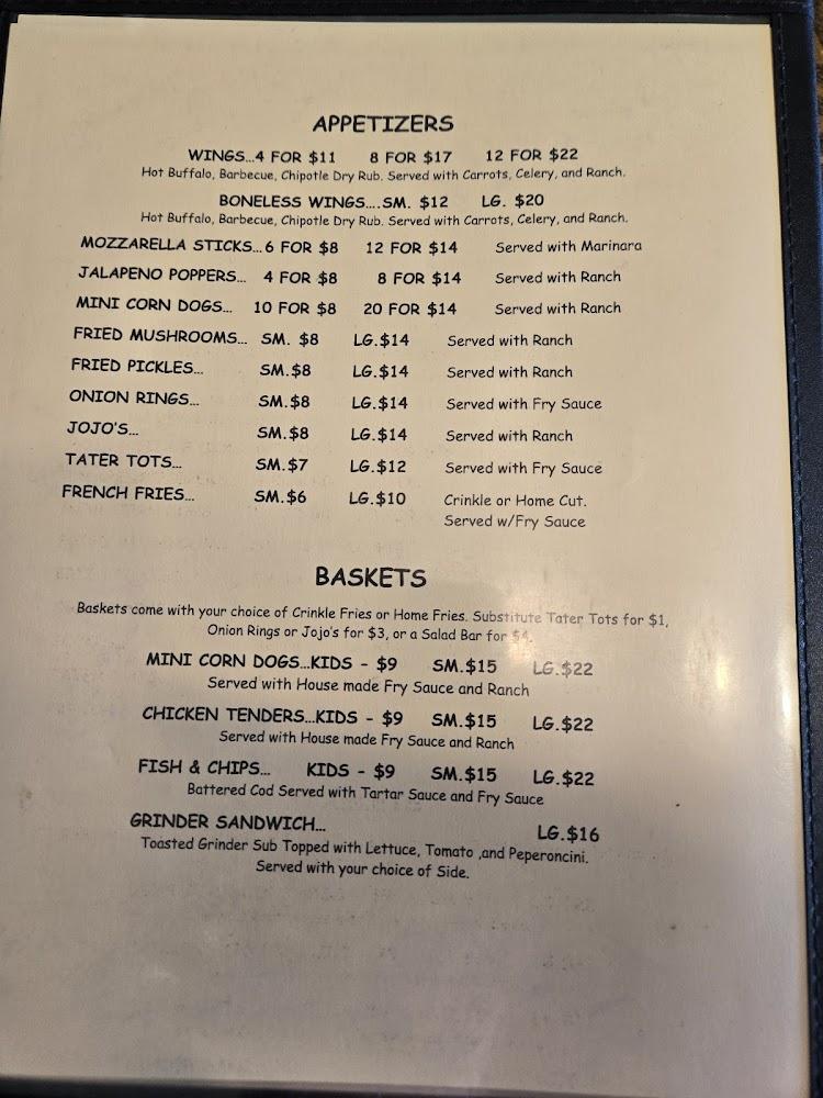 Bennys Pizza Joint Menu image 2