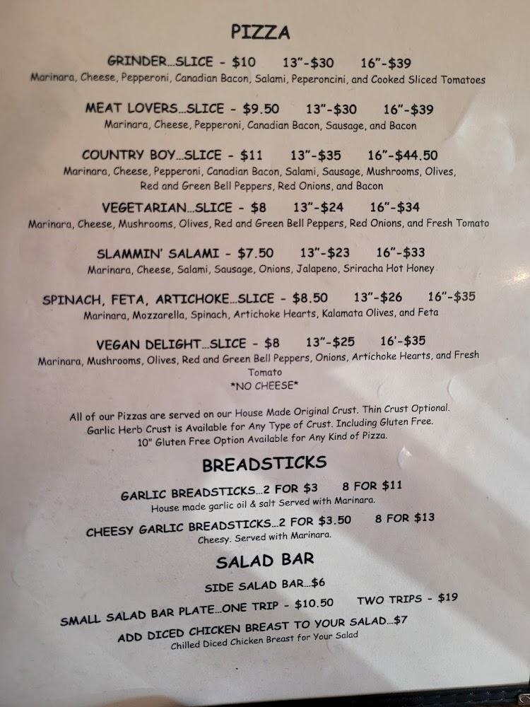 Bennys Pizza Joint Menu image 3